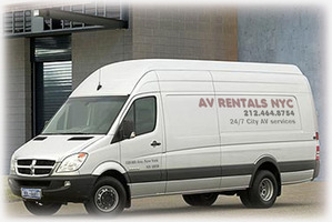 Audio visual presentation equipment, projector on rent, Projectors Rentals NYC - free delivery for your AV equipment